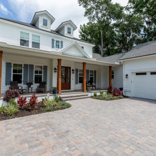 Bells River Residence, Front of Home