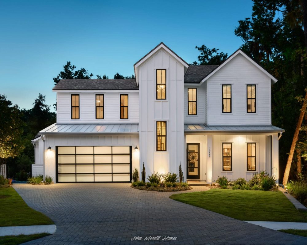 modern farmhouse custom build