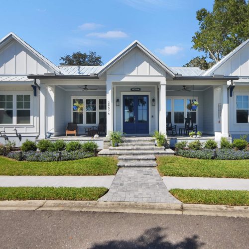 Vieux Carre front exterior of home